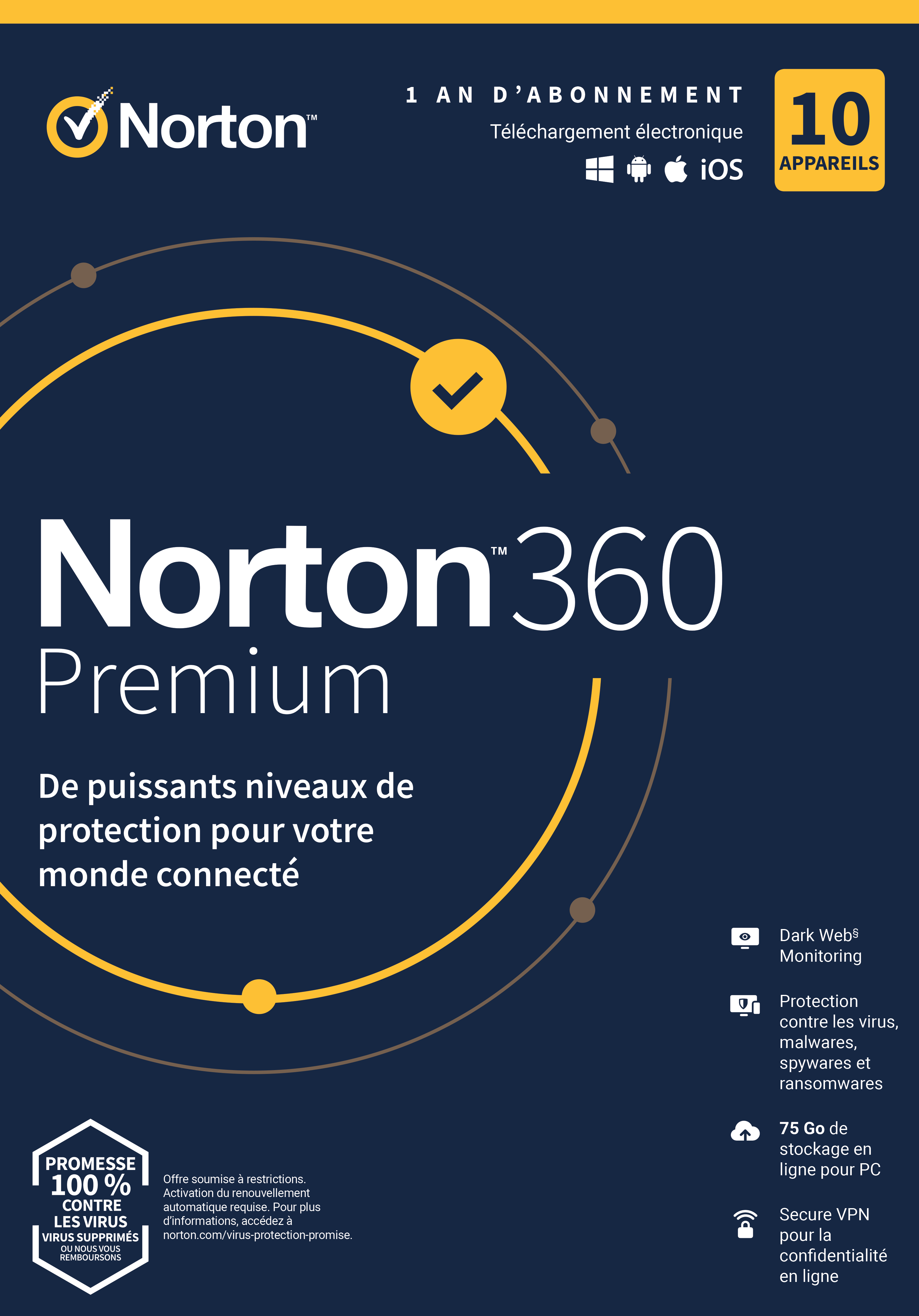 Produit Norton 360